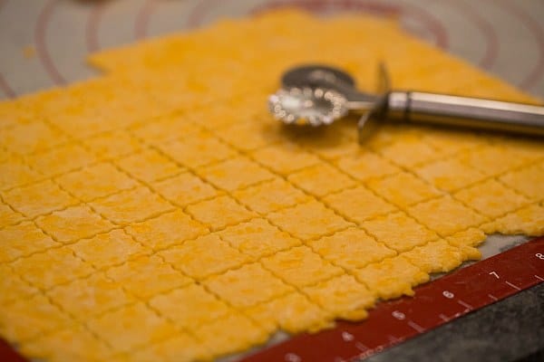 Homemade Cheez-Its | browneyedbaker.com #recipe #diy