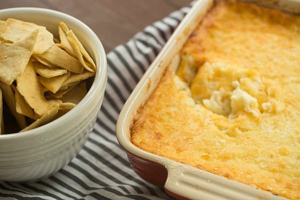 Vidalia Onion Dip | browneyedbaker.com #recipe