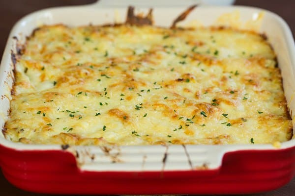 Artichoke-Fontina Dip | browneyedbaker.com #recipe