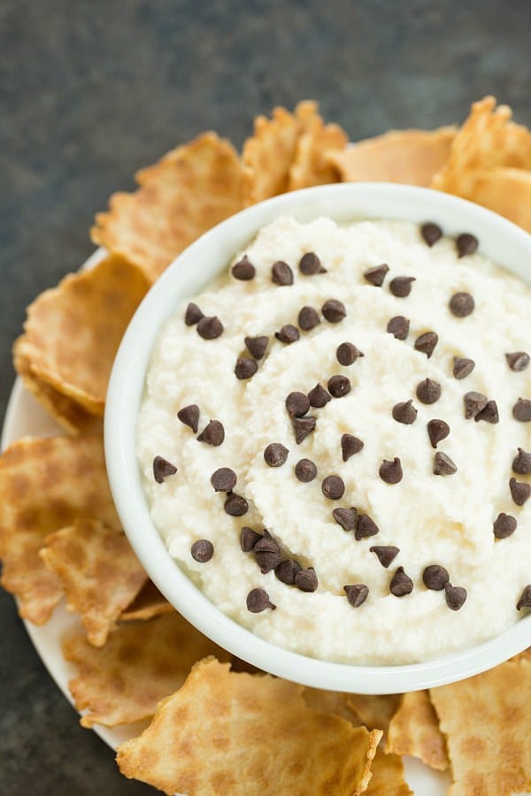 Cannoli Dip | browneyedbaker.com #recipe