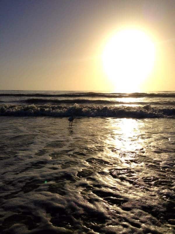 Sunrise at the beach