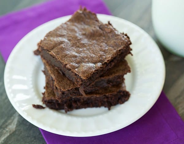 Zingerman's Black Magic Brownies | browneyedbaker.com #recipe