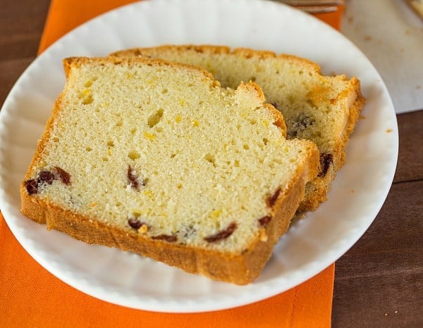 Cranberry Orange Bread - More crumb cake than bread, this is a perfect treat to have on hand for the holidays! | browneyedbaker.com