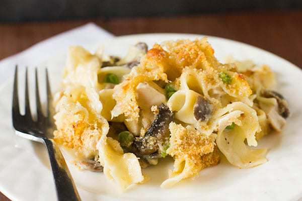 Turkey Tetrazzini :: Five Recipes for Thanksgiving Leftovers | browneyedbaker.com