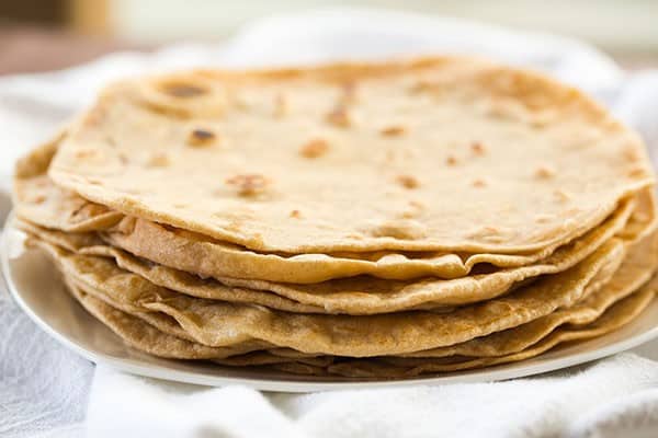 DIY: Homemade Flour Tortillas - These could not be easier to make! No more store bought! | browneyedbaker.com