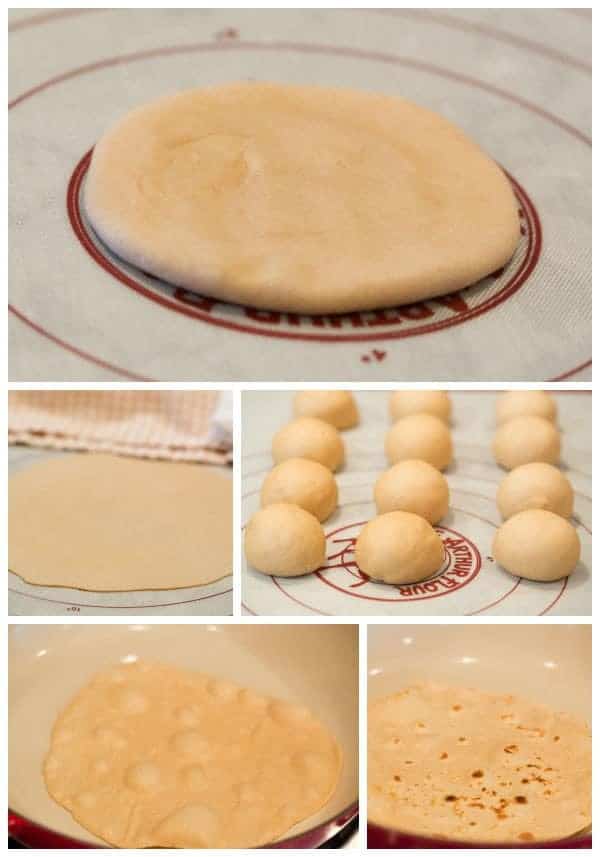 DIY: Homemade Flour Tortillas - These could not be easier to make! No more store bought! | browneyedbaker.com