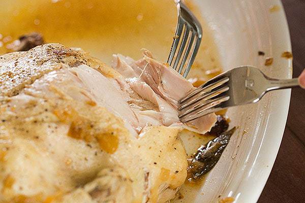 Crock-Pot Whole Roasted Chicken - You'll never need to use your oven to roast a chicken again! | browneyedbaker.com