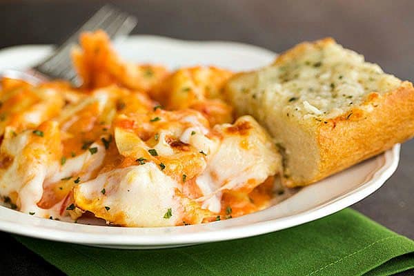 Cheesy Baked Tortellini | browneyedbaker.com