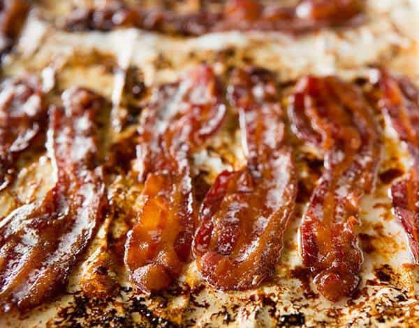 Bourbon-Brown Sugar Bacon | browneyedbaker.com