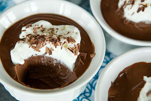 Chocolate Pots de Creme recipe - The most decadent chocolate dessert you might ever find! | browneyedbaker.com