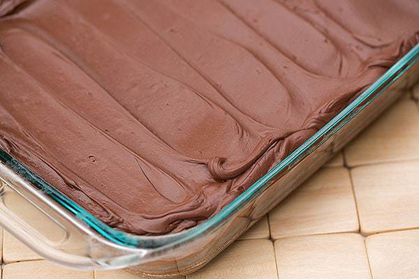 Chocolate Cake with Whipped Mocha Ganache Frosting | browneyedbaker.com