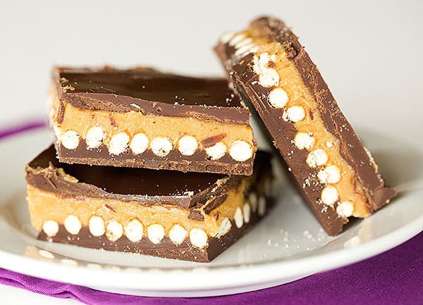 No-Bake Chubby Hubby Chocolate Bars | browneyedbaker.com