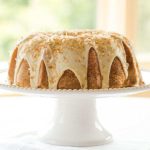 Coconut Bundt Cake with White Chocolate-Coconut Glaze | browneyedbaker.com