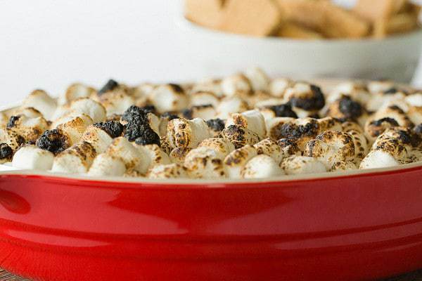 No-Bake S'mores Dip - No campfire needed! | browneyedbaker.com