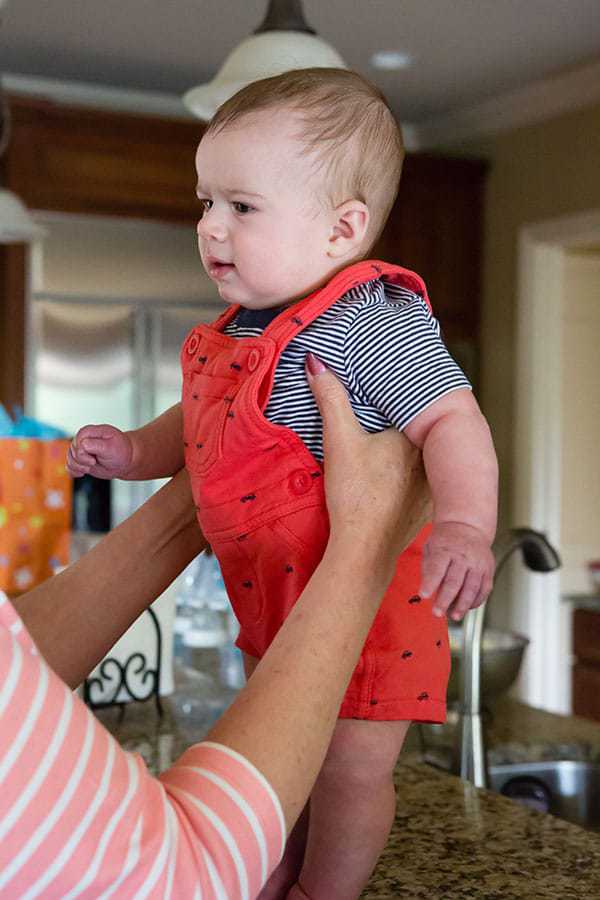 Joseph gets ALLLL the attention on Sundays! | browneyedbaker.com