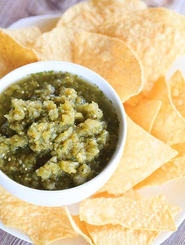 Salsa Verde with Hatch Chiles | https://apex-male.info/salsa-verde-hatch-chiles/
