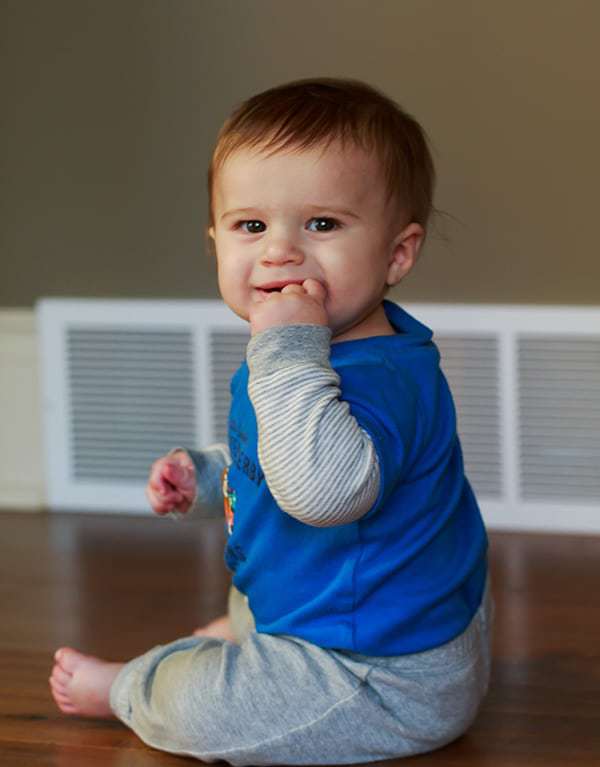 Joseph David - 9 months old | browneyedbaker.com