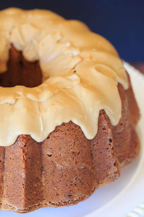 Cranberry-Pecan Pound Cake with Praline Frosting | https://apex-male.info/cranberry-pecan-pound-cake/