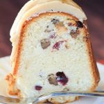 Cranberry-Pecan Pound Cake with Praline Frosting | https://apex-male.info/cranberry-pecan-pound-cake/