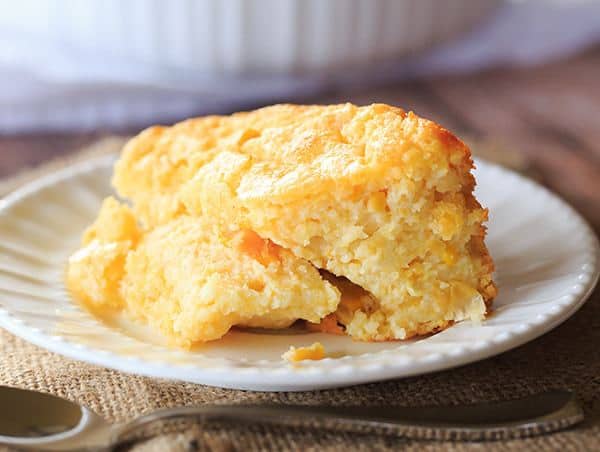 Sweet Corn Spoonbread | browneyedbaker.com