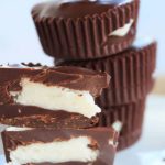 Dark Chocolate Coconut Cups | browneyedbaker.com