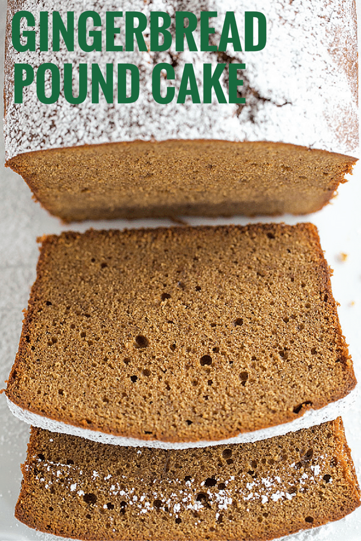 This gingerbread pound cake has the texture of a classic pound cake with all of the molasses and spice flavors of a traditional gingerbread. #kingarthurflour | https://apex-male.info/gingerbread-pound-cake/