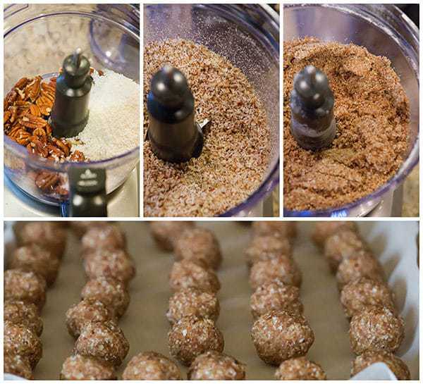 These No-Bake Snowball Cookies are gluten-free and a great Paleo dessert! | browneyedbaker.com