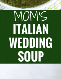 A classic Italian wedding soup recipe, with little bits of pasta, shredded chicken, spinach and of course those little meatballs!