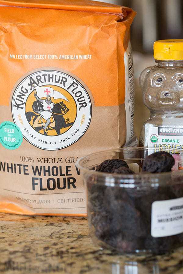 These honey-fig scones boast a wonderful flavor combination of figs and honey, along with the better-for-you addition of white whole wheat flour.