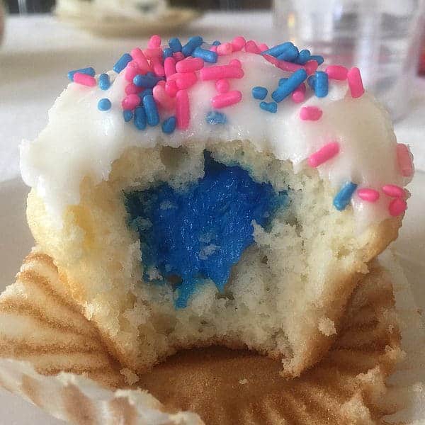 Gender Reveal Cupcakes!