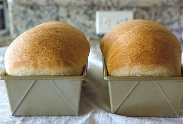 This is a classic white bread recipe, and so easy! The loaves bake up incredibly tall, soft and fluffy... the perfect white bread!