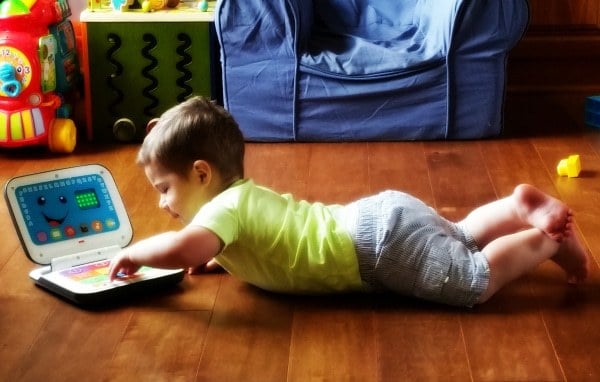 Joseph working on being smarter than us - he's doing a good job!