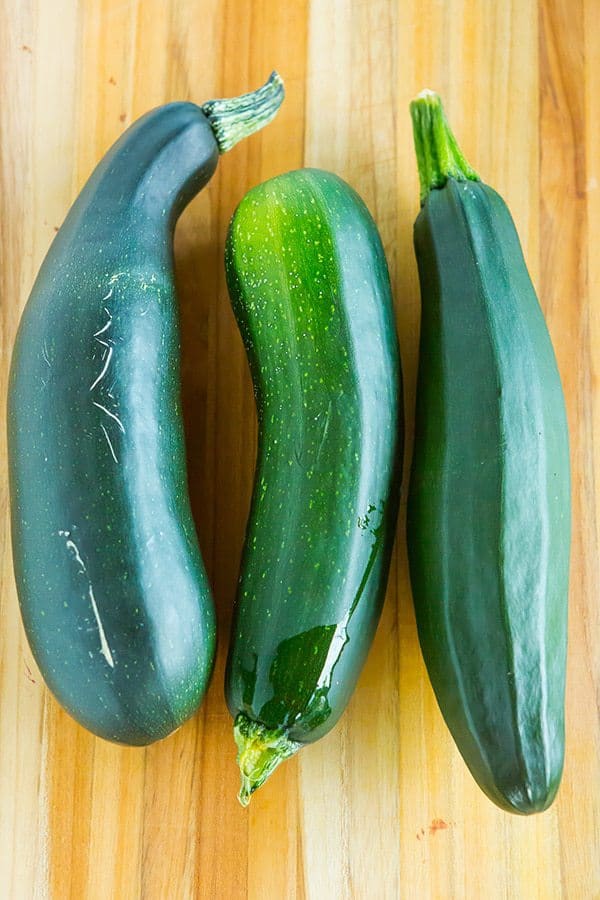 Zucchini-Chocolate Chip Muffins - A super quick and easy recipe, insanely moist, and a great way to use up the late summer zucchini bounty!