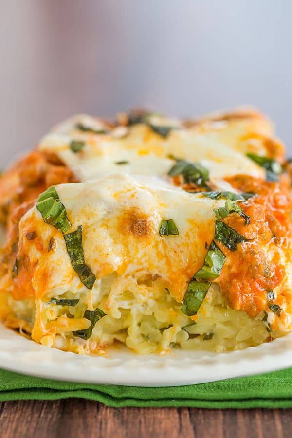 An Italian spin on traditional Greek pastitsio with layers of pasta, meat, cream sauce, and cheese. A rich recipe perfect for company!