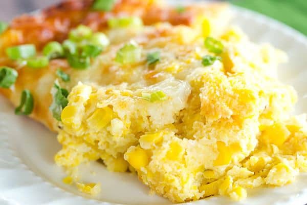 This is my best cheesy corn casserole yet - tons of corn flavor and super cheesy! Perfect for holiday side dishes or summer picnics.