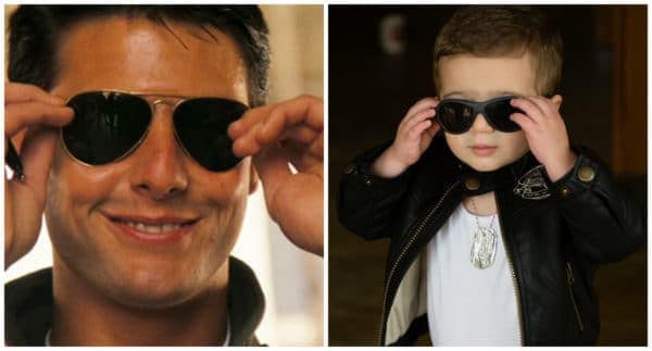 Halloween 2016 - Joseph as Maverick!