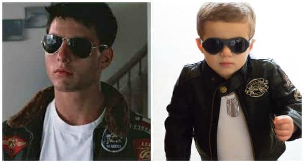 Halloween 2016 - Joseph as Maverick!