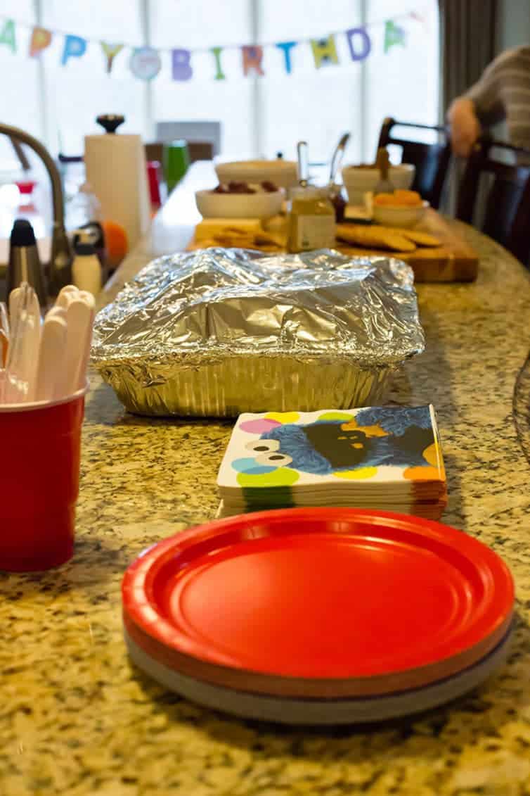Sesame Street themed 2nd birthday party