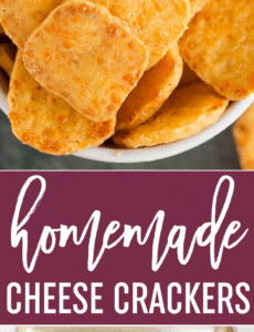 Spicy Southern Cheese Crackers - Easy homemade cheese crackers that are super buttery and have a spicy kick!