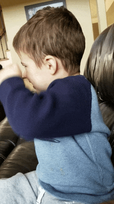 A gif of Joseph dancing