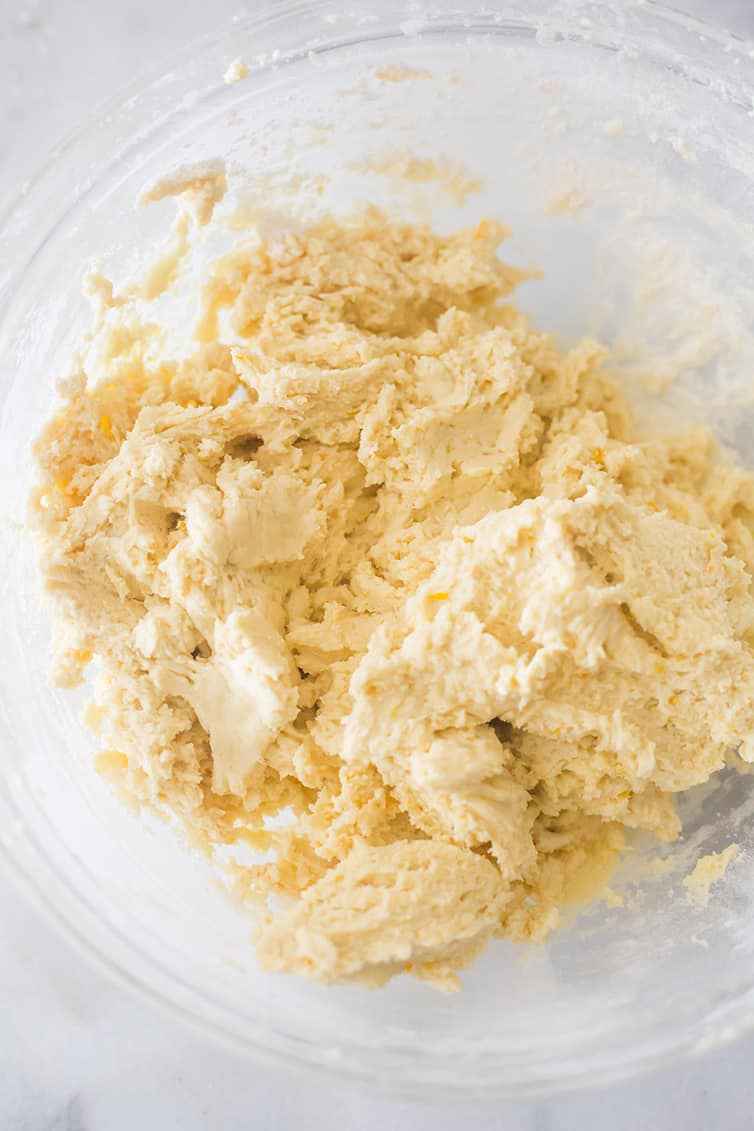 The dough for Koulourakia (Greek Easter Cookies)