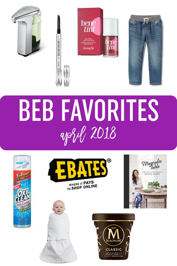 A collage of favorite products.