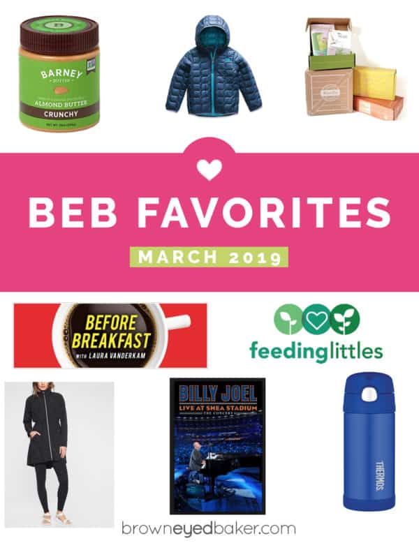 A collage of favorite products.