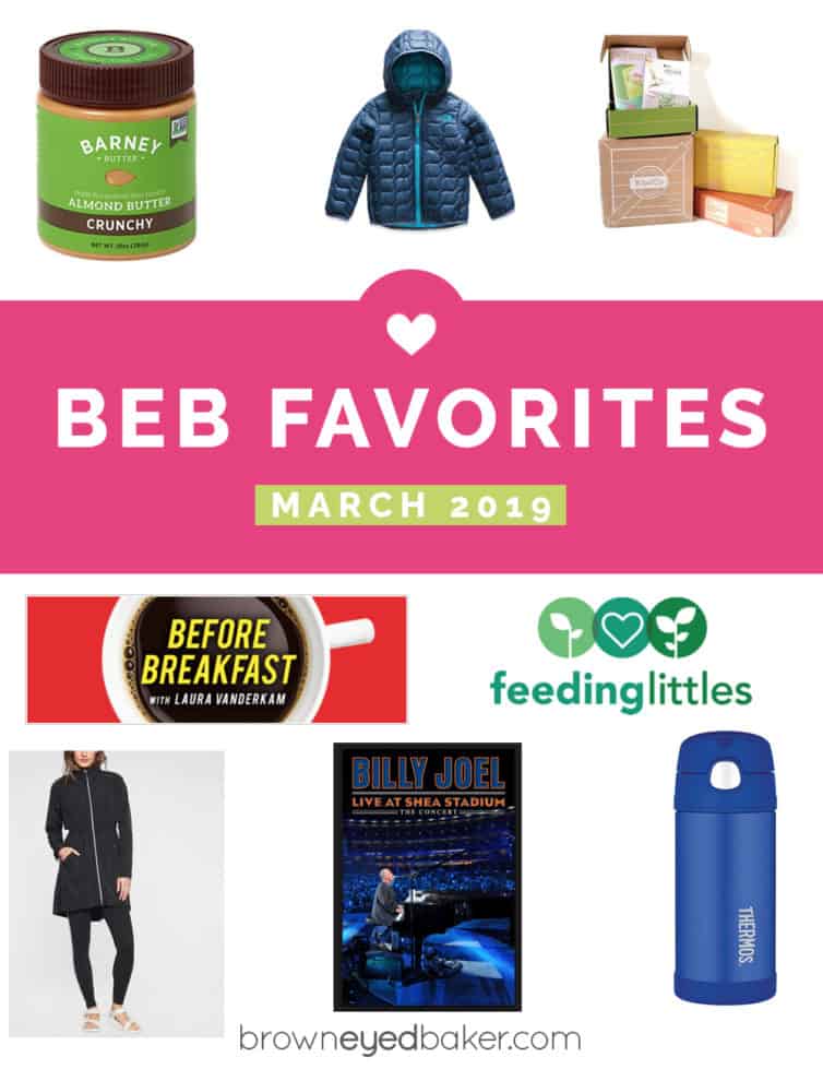 A collage of favorite products.